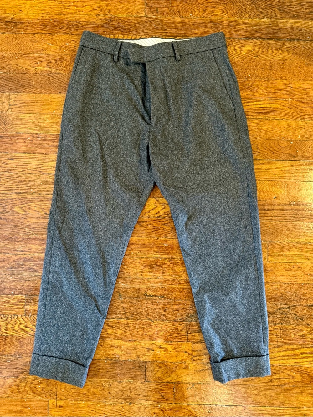 Banana Republic Charcoal Gray Wool Dress Pants 32X30